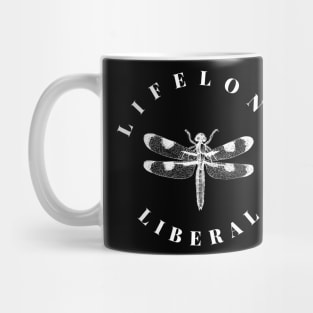 Lifelong Liberal - a tee shirt for accepting, progressive people Mug